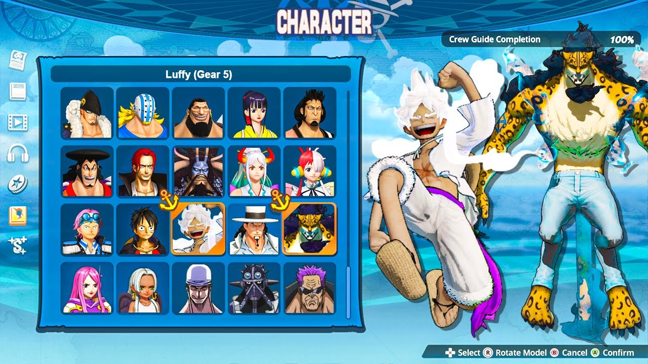 ONE PIECE: Pirate Warriors 4 - All New DLC Characters & Transformations Unlocked! (4K 60FPS)