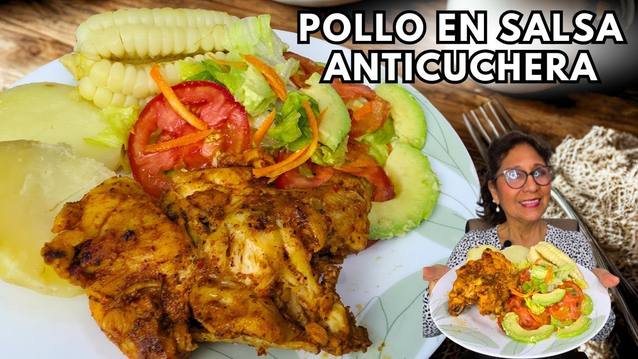 Pollo en salsa Anticuchera y Ají de Pollería la receta veridica !! | Receta peruana