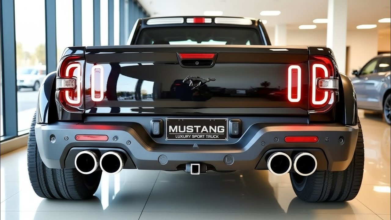 2026 Ford Mustang Pickup Truck Revealed &ndash; The Future of Muscle Trucks is HERE! 🔥💪