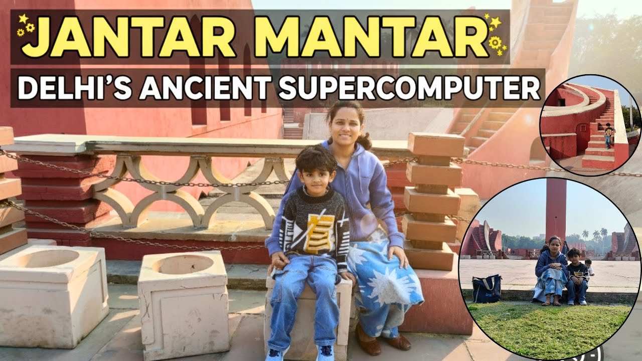 Explore the mysteries of the stars in the heart of Delhi at Jantar Mantar!