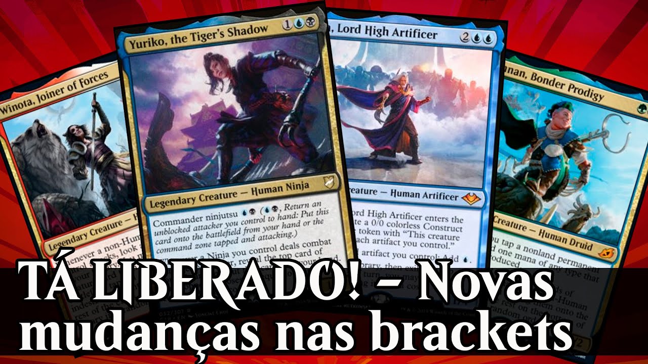 LIBERARAM TUDO! - Mudan&ccedil;as das Brackets de Commander