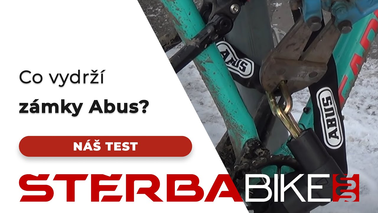 ZÁMKY ABUS - TEST OD ŠTĚRBA KOLA