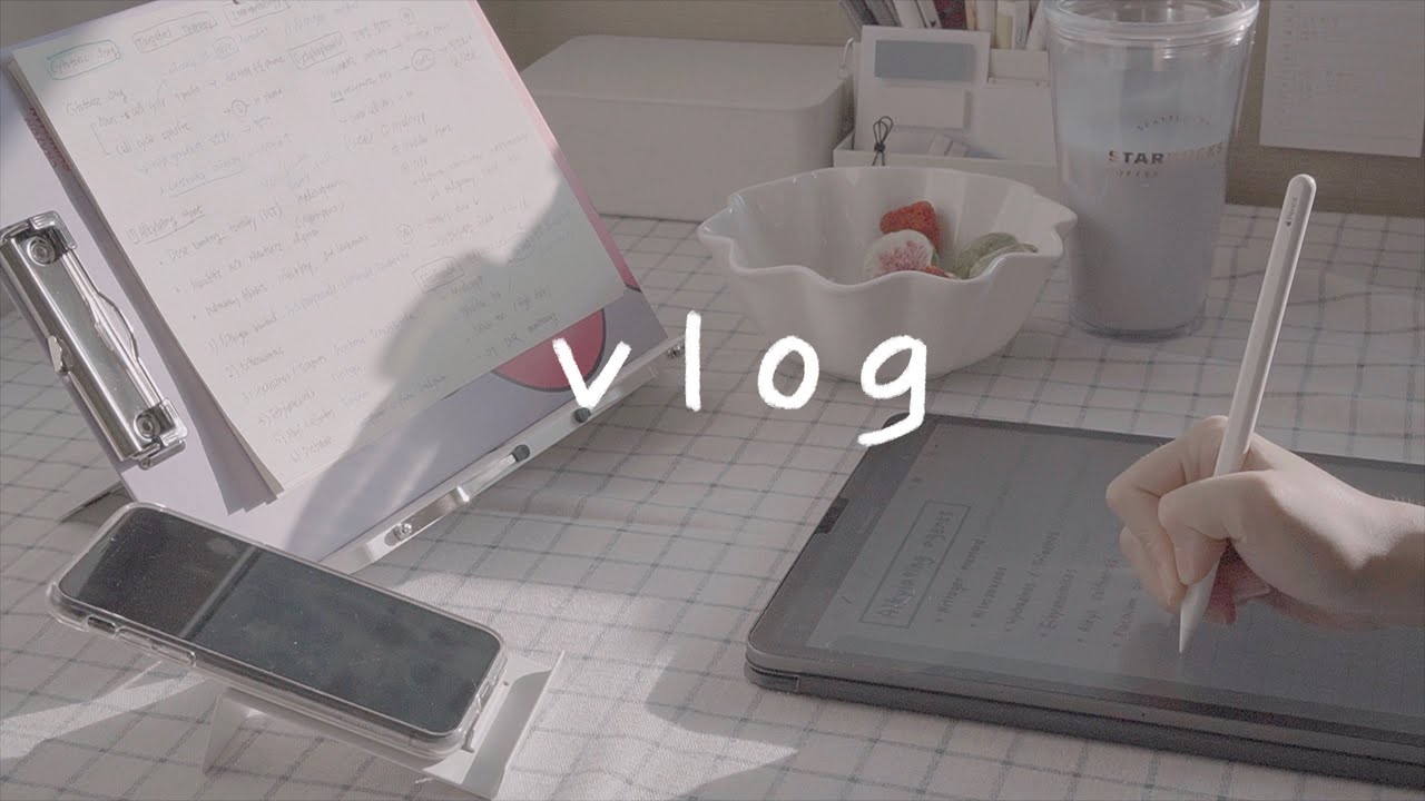 vlog | 아이패드로 하루종일 공부해요 | ipad for study | note taking | study vlog soram