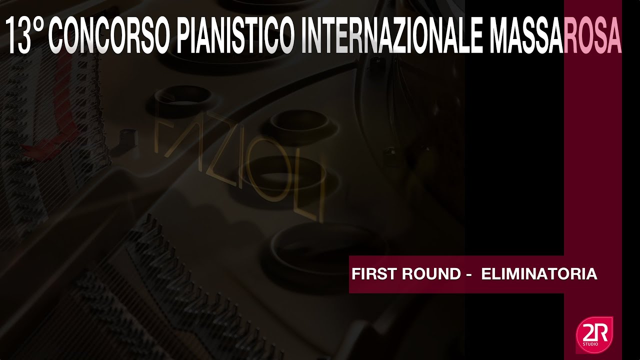 13&deg; Concorso Pianistico Internazionale Massarosa