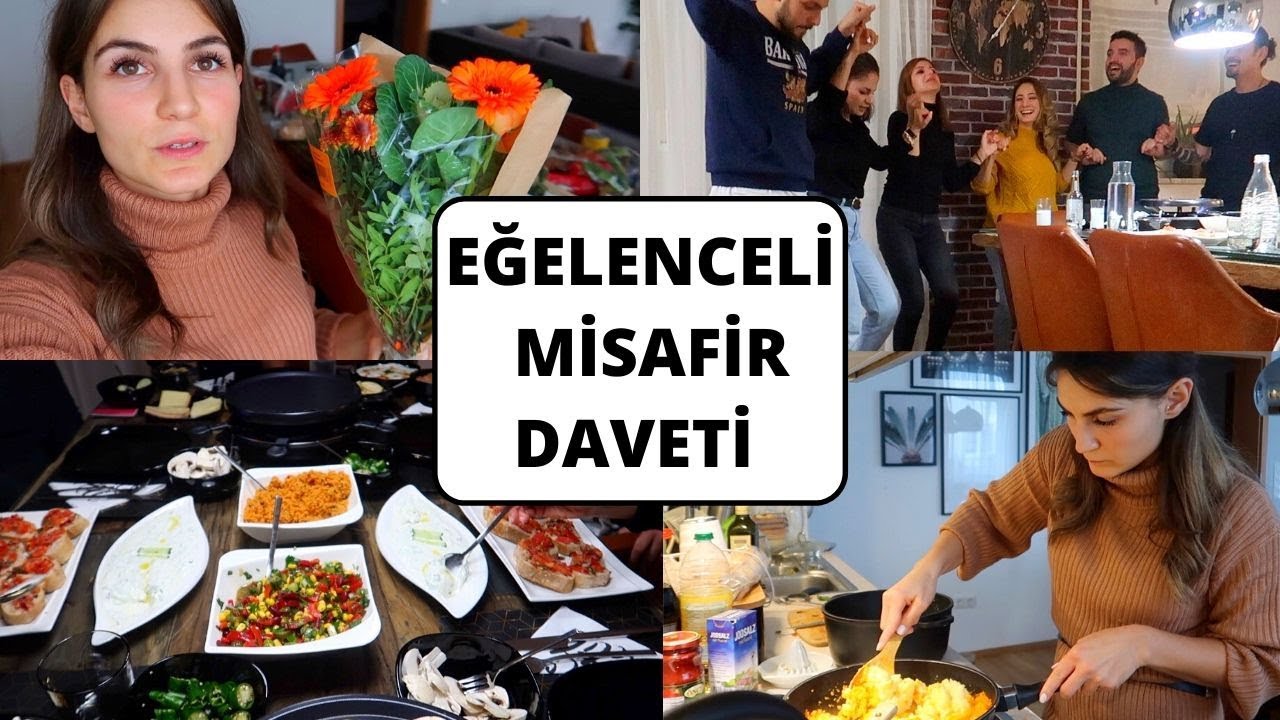 ALMANYA'DA EĞELENCELİ MİSAFİR DAVETİ - MUHTEŞEM YEMEKLER HAZIRLADIM⎢ALMANCILAR