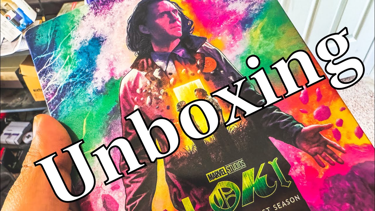 Loki Season 1 Collection Steelbook Unboxing