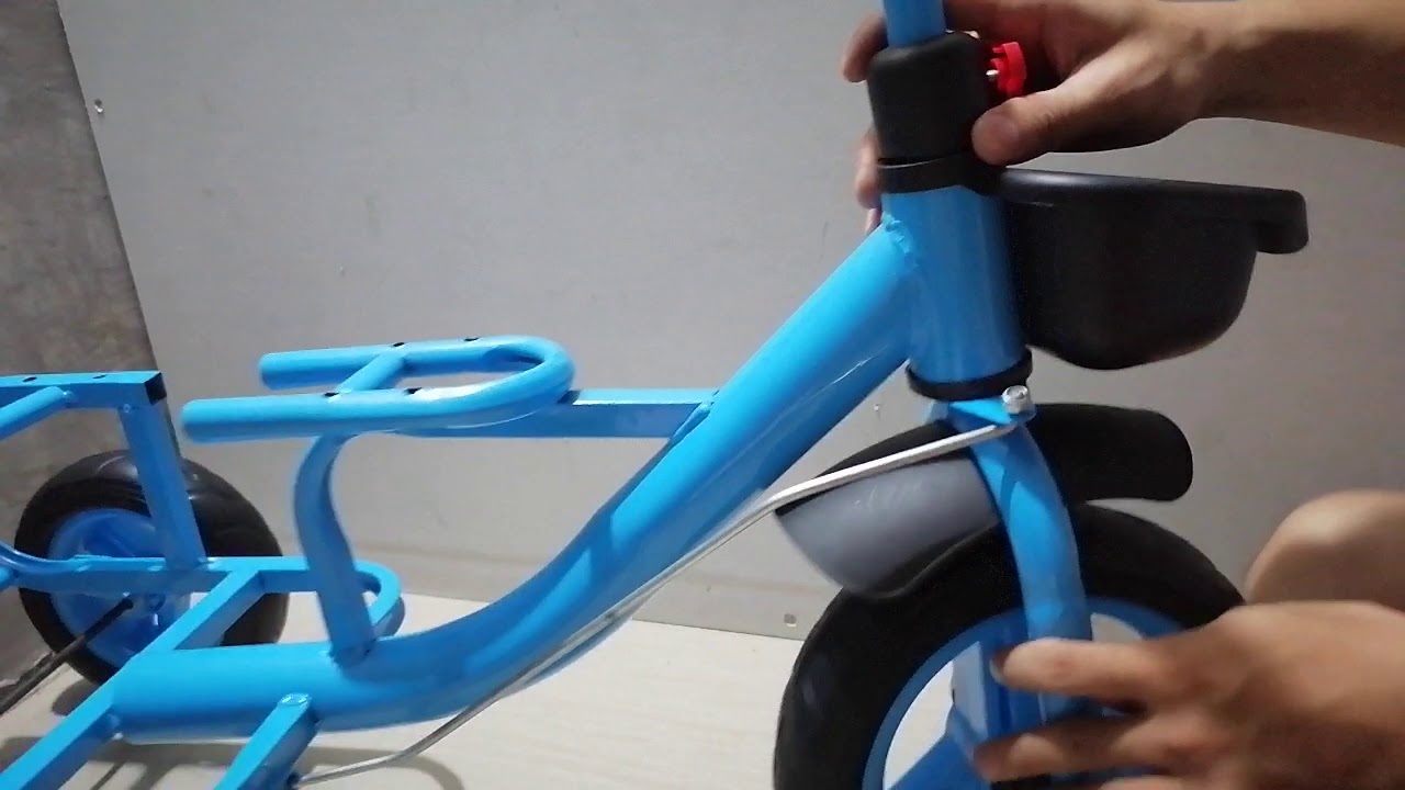 twinbike with handle(how to assemble)