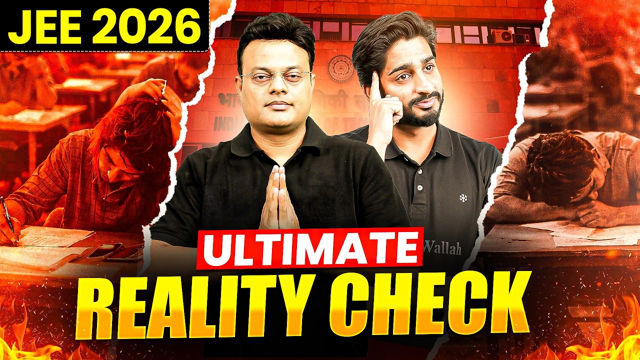 JEE 2026 Ultimate Reality Check | Your Preparation Truth Revealed 🔥