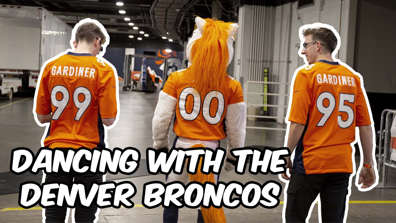 We were invited to dance with The Denver Broncos!! #nfl #denver