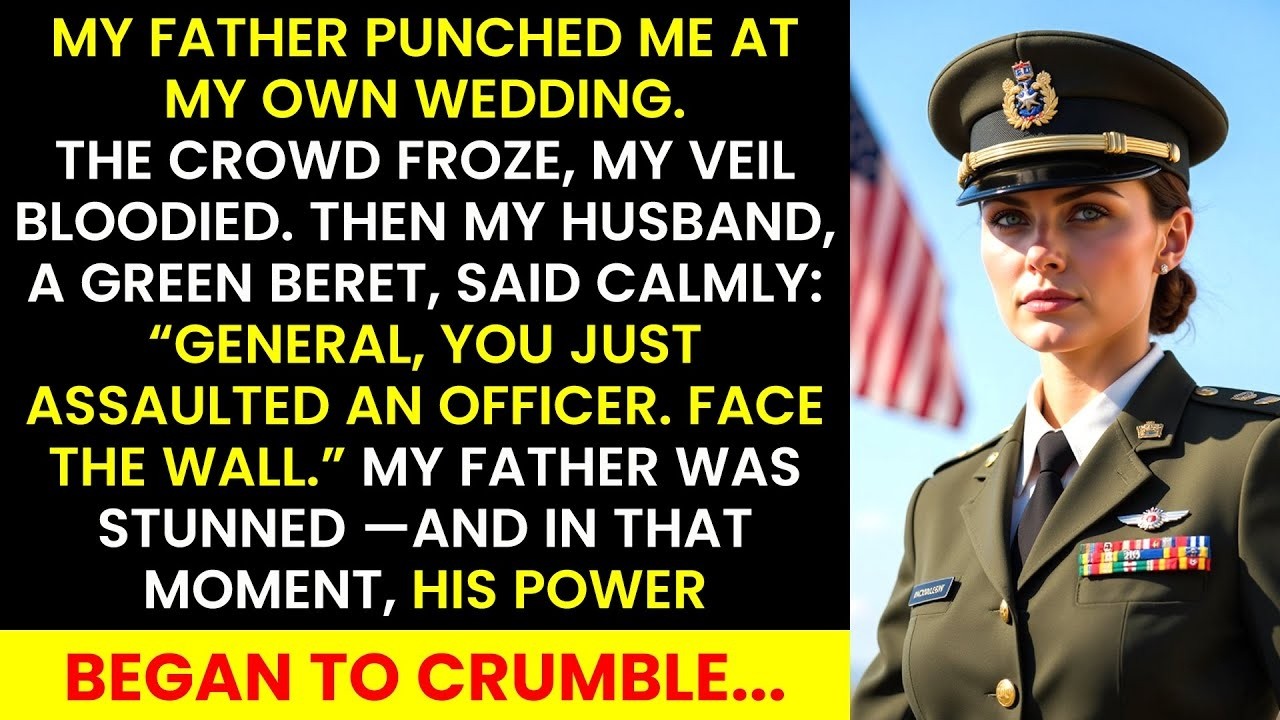 My Father Punched Me at My Wedding—Then My Special Forces Husband Stood Up to Him in Front of Everyo