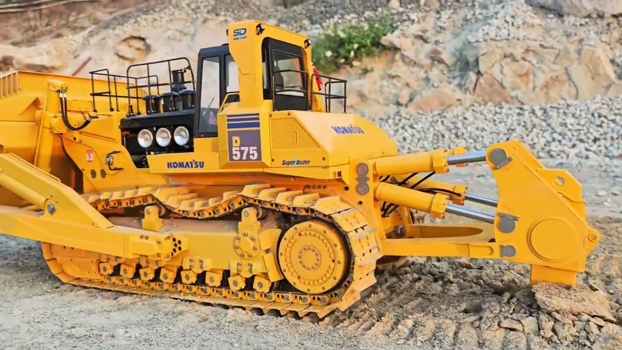 Check out the JDMODEL 1/14 RC Dozer 575 Model in action!