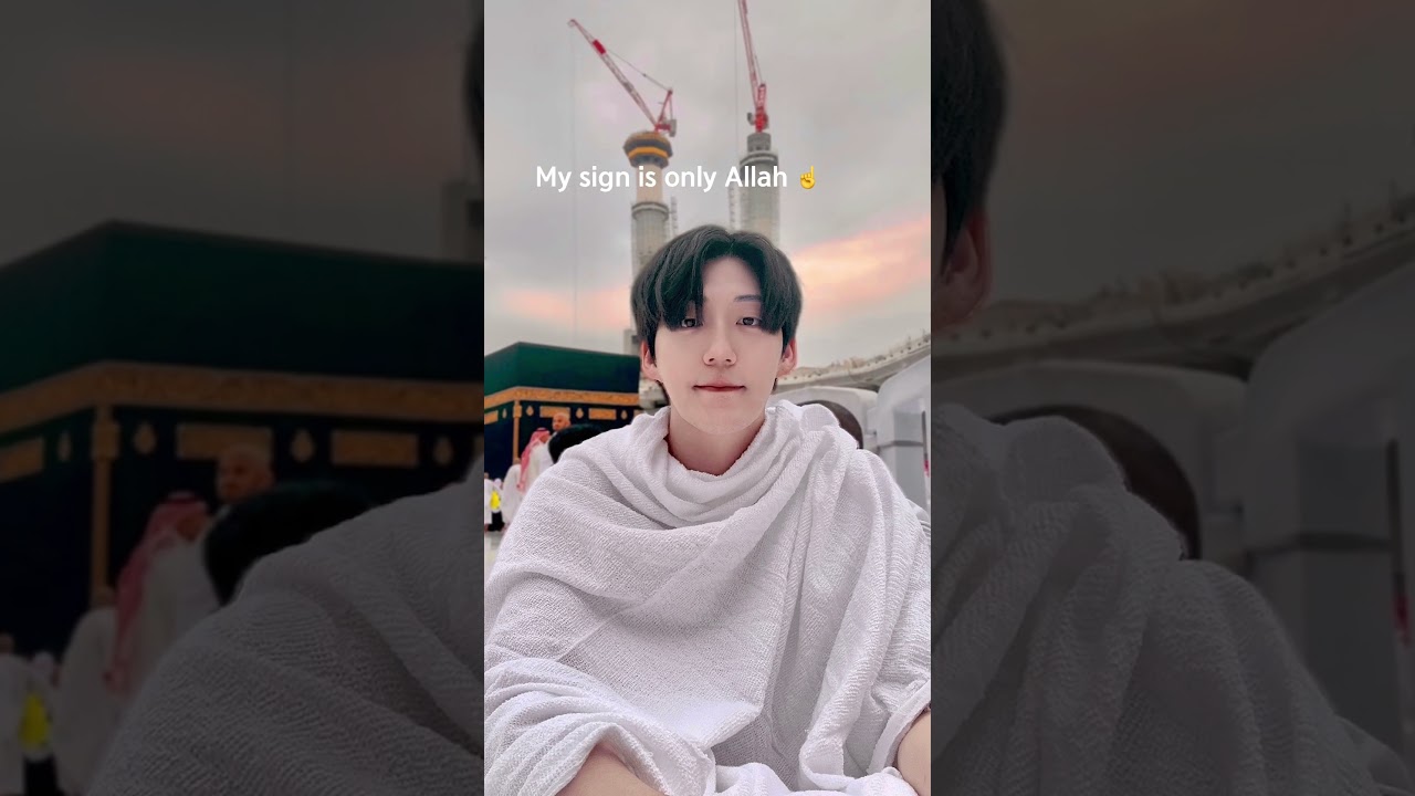 I am Korean 🇰🇷 and I am Muslim ☪️❤️ Masha Allah