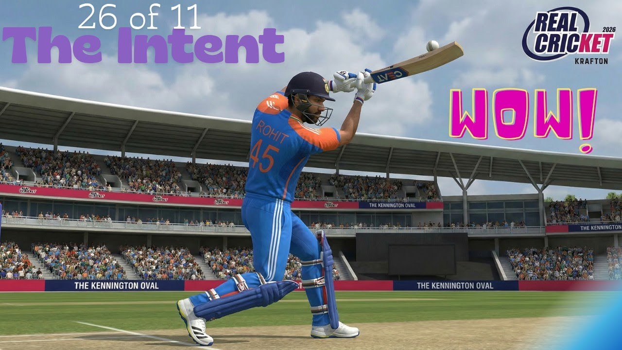 Rohit Sharma's 26 of 11 🏏🤯 The Statement for T20 Cricket | Real Cricket