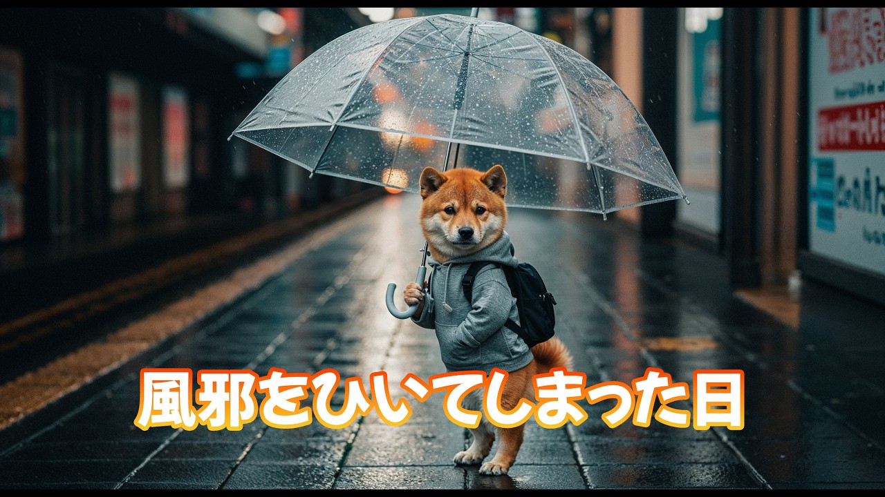 [第6話] びしょびしょのその日, ひどい風邪をひいた