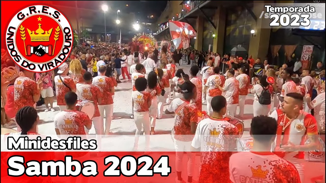 Viradouro 2024 ao vivo | Minidesfile na Cidade do Samba #MD24