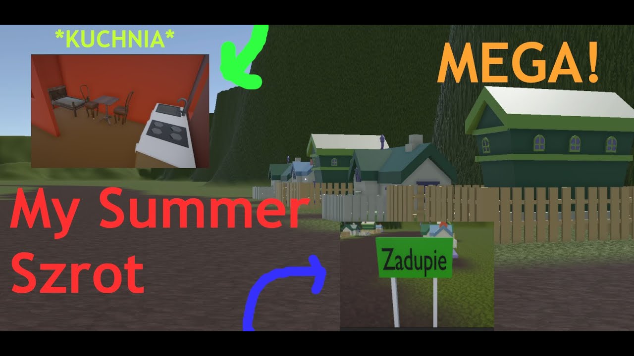 NOWA NAJLEPSZA GRA PODOBNA DO MSC ZROBIONA PRZEZ @Ogure3-YT !!! - My Summer Szrot beta V.0.1