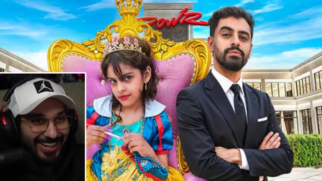 ردة فعل ناصر علي مقطع مجرم قيمز ملك داهمت اعضاء باور في قصر 🤣🔥