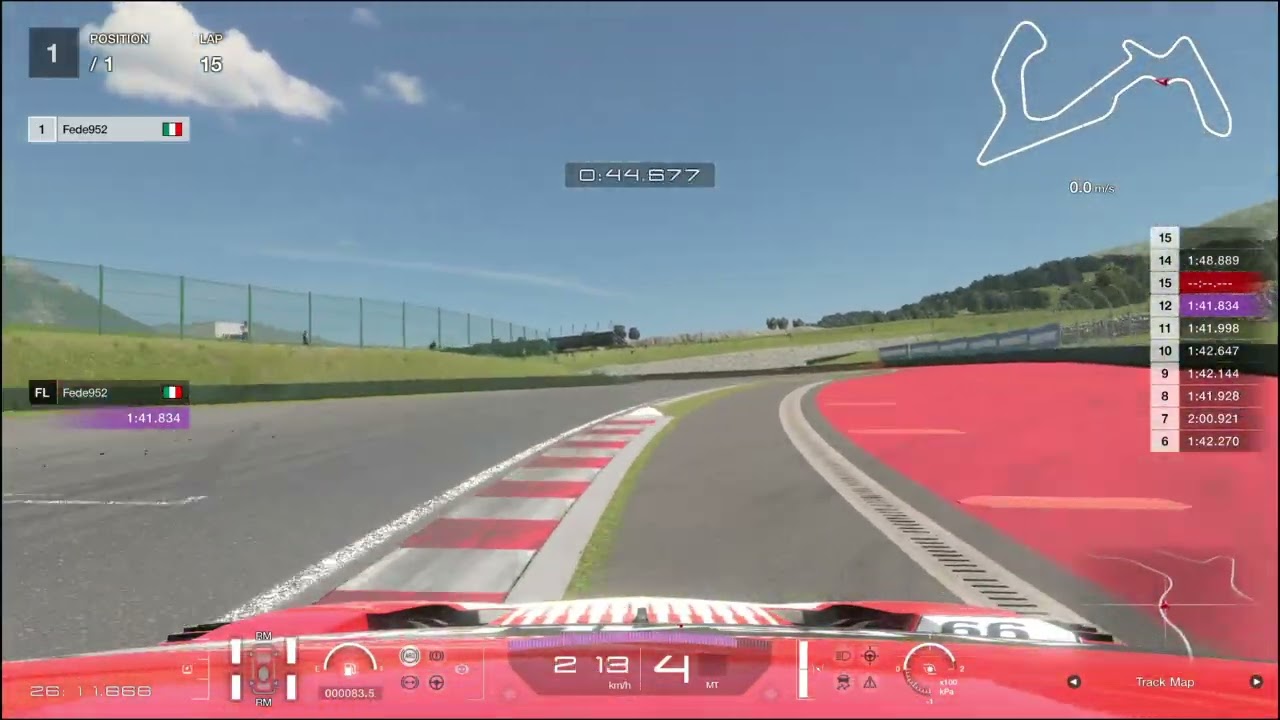 Hotlap at Lago Maggiore Circuit  | GT7 | NSX CONCEPT-GT '16 Gr.2 + Sim Rig Setup  #952