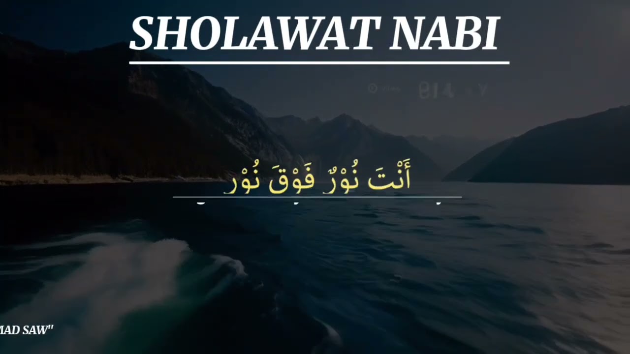 SHOLAWAT NABI TERBARU, SHOLAWAT MERDU PENENANG HATI DAN PENGABUL SEGALA HAJAT