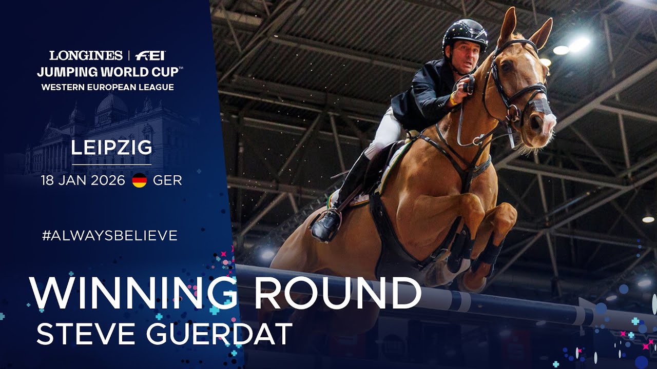 Guerdat grabs the win at Leipzig! 🏆 | Longines FEI Jumping World Cup™ Leipzig 2026