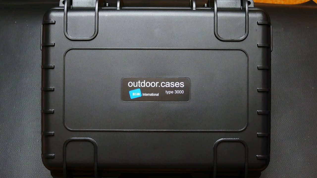 B&W Outdoor Cases Typ 3000 SI (Unboxing/Vorstellung 2015 in 4K)