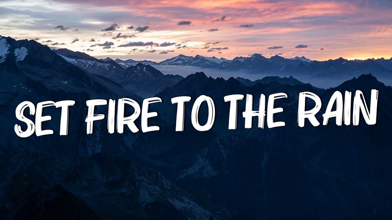 Adele - Set Fire to the Rain (Lyrics)  Rihanna, Eminem... (Mix Lyrics)