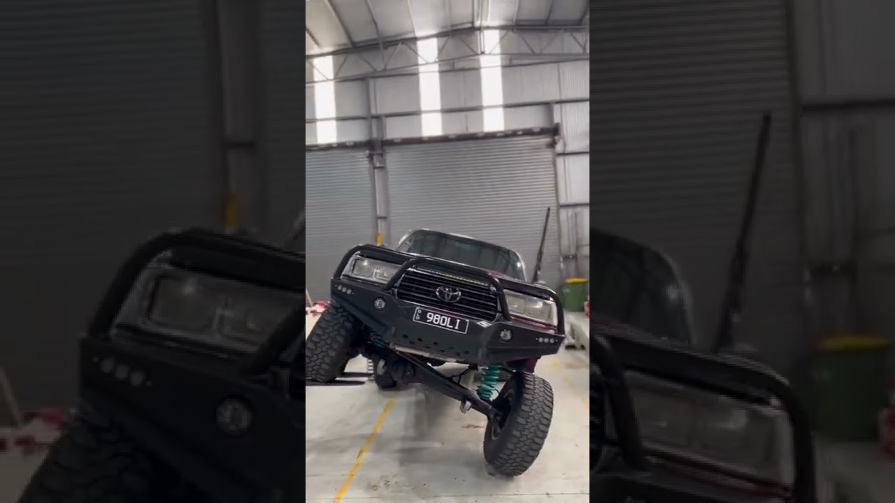 Why Toyota Land Cruiser Extreme SUVs Have The Best Suspension Display
