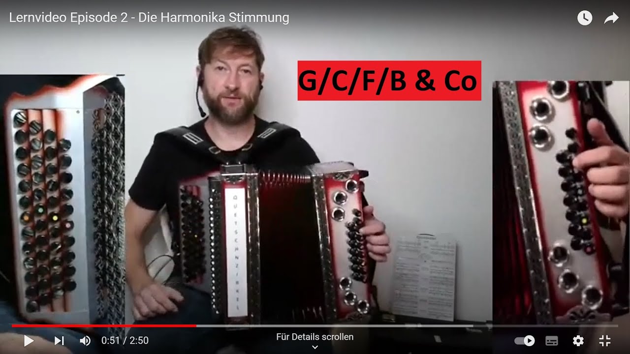 Lernvideo #2 - Die Harmonikastimmung