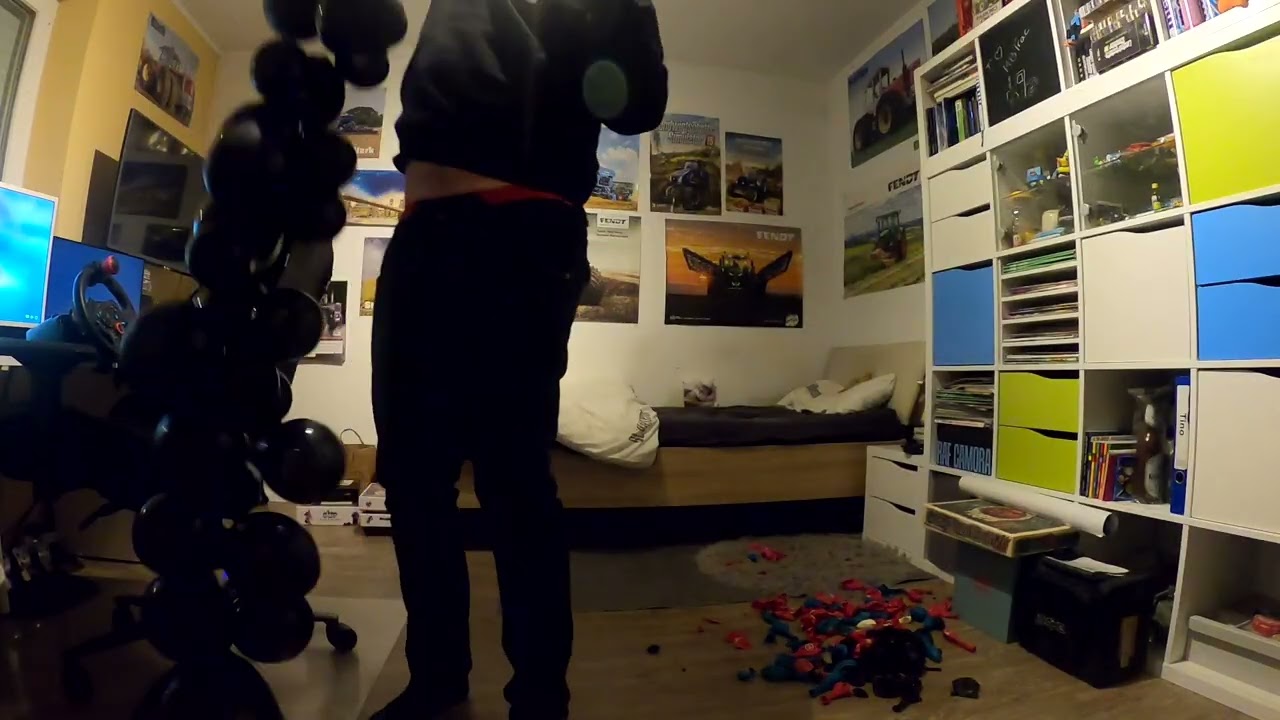 Luftballons Platzen Lassen Popping balloons