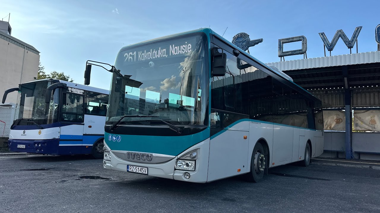 🚌PKS Rzeszów🚌 Linia 261. Rzeszów D.A. ➡️ Kąkolówka Nawsie (Iveco Crossway 10.8LE)