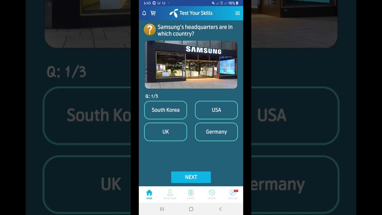 Samsung's headquarters are in which country
