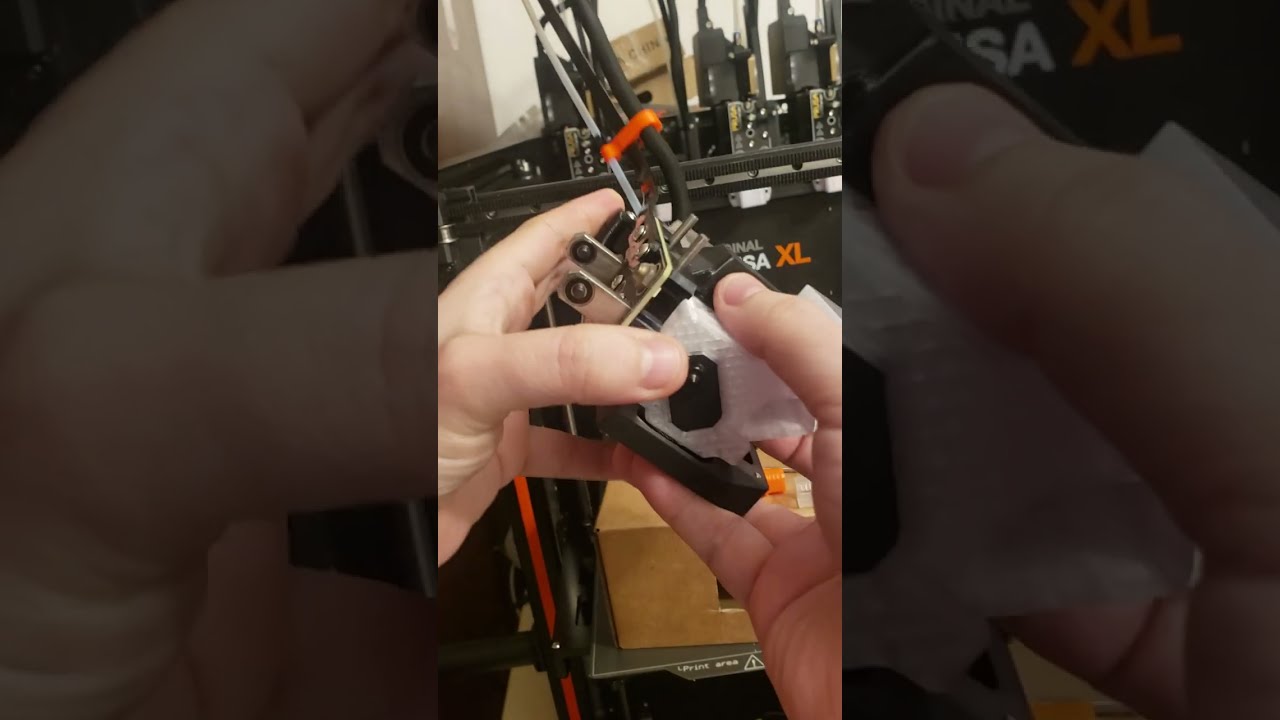 Prusa XL - how to change the nozzle