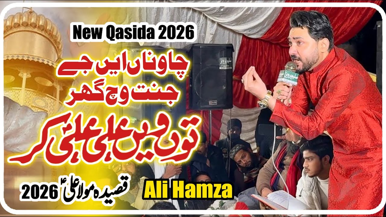 Tu Ve Ali Ali Kar - Ali Hamza Qasida Mola Ali as - New Qasida 2026