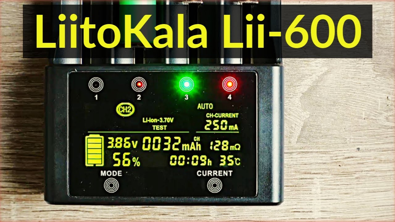 Liitokala Lii-600 Display Test