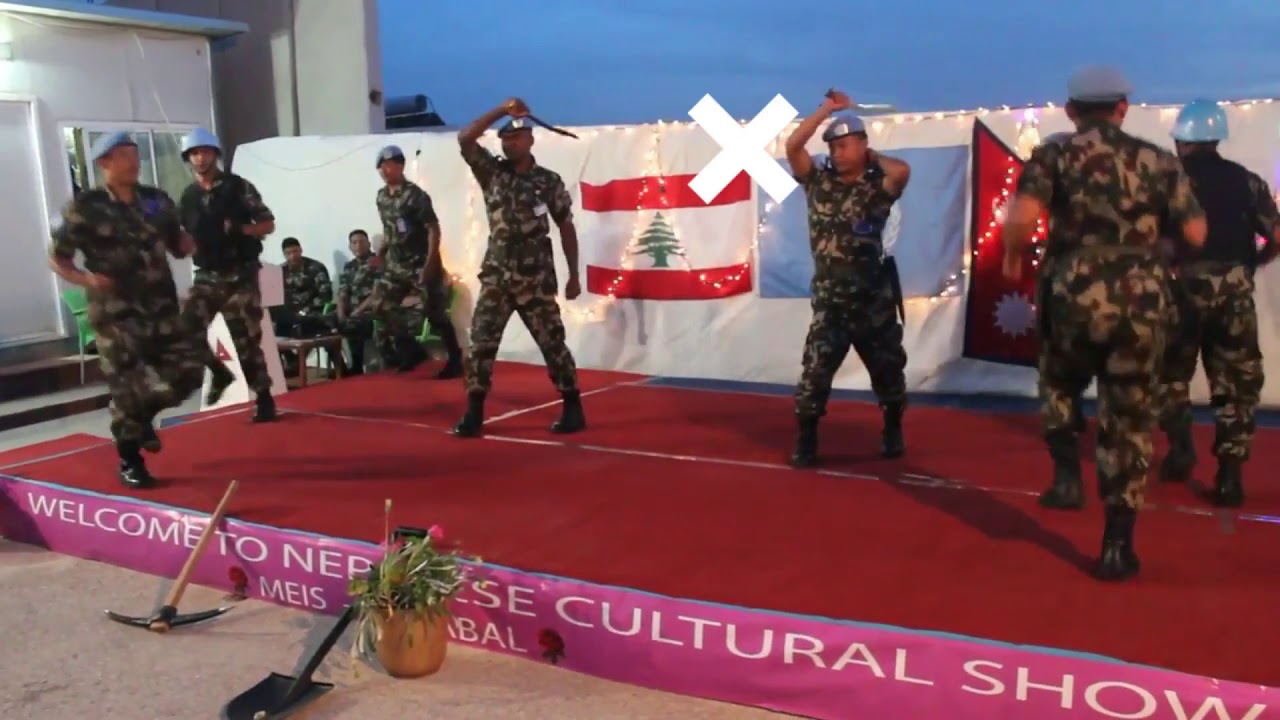 Nepal Army  Dance Performing 