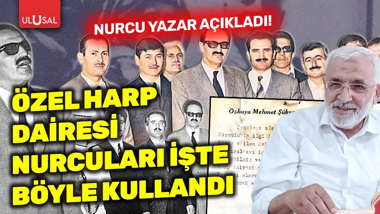 Özel Harp Dairesi Nurcuları işte böyle kullandı | Mustafa Kaplan açıkladı