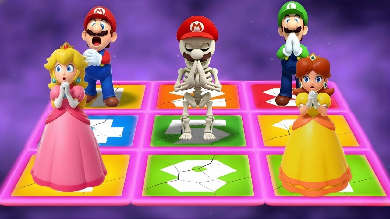 [マリオパーティシリーズ4+5ミニゲーム : 最高のミニゲーム トップ50 マリオ Vs ピーチ Vs デイジー Vs ワリオ (CPU最強 たつじん)]