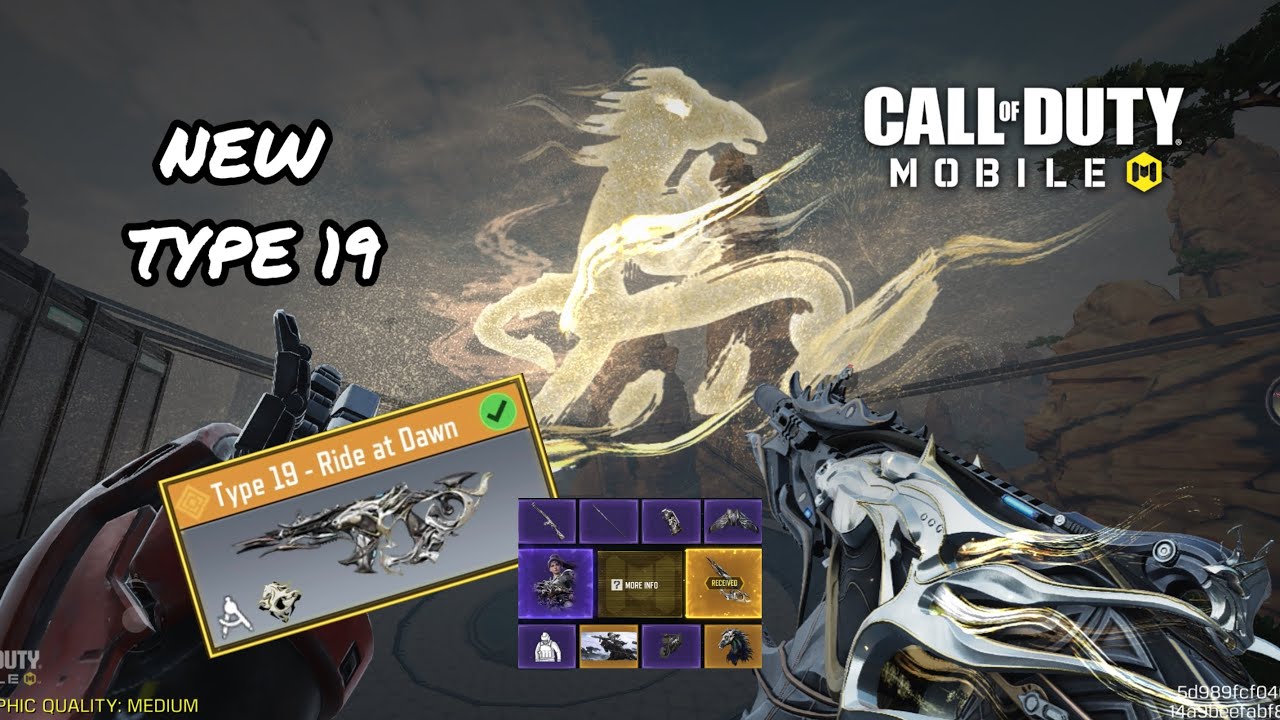 🤩 THIS NEW LEGENDARY WEAPON COST ME 1CP 🤩 - RIDE AT DAWN 🐎 | Call Of Duty Mobile