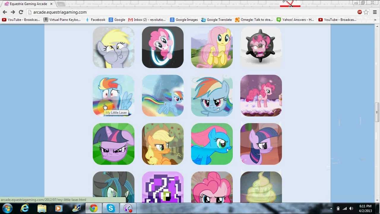 Brony games!!! Gaming with Sgt. diamond