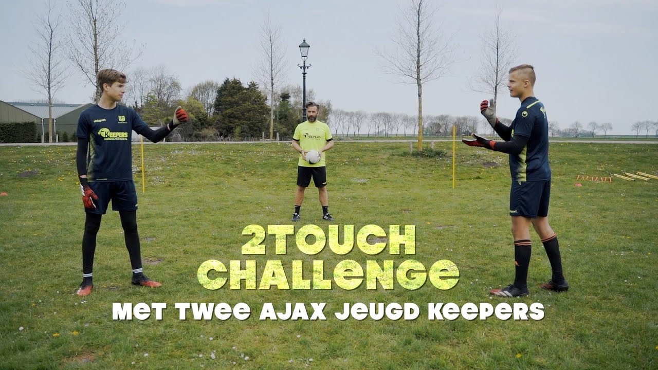 2TOUCH CHALLENGE MET TWEE AJAX JEUGDKEEPERS