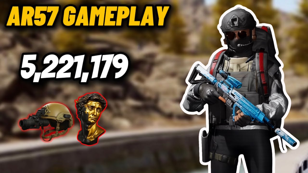 Destroying T6 Players with New AR57 SKIN (it’s Meta) Arena Breakout Global
