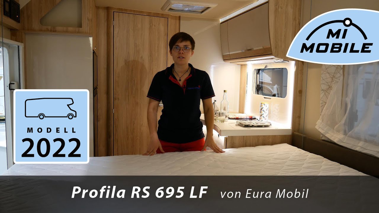 NEUHEIT - Eura Mobil Profila RS 695 LF - sehr geräumiger Grundriss auf 7m mit viel Komfort