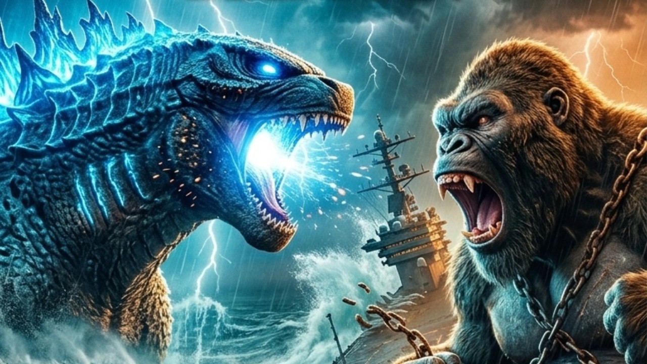 Kingkong Movie: Godzilla Awakens in the Dark Deep Ocean – Ultimate Sea Battle Against Kong