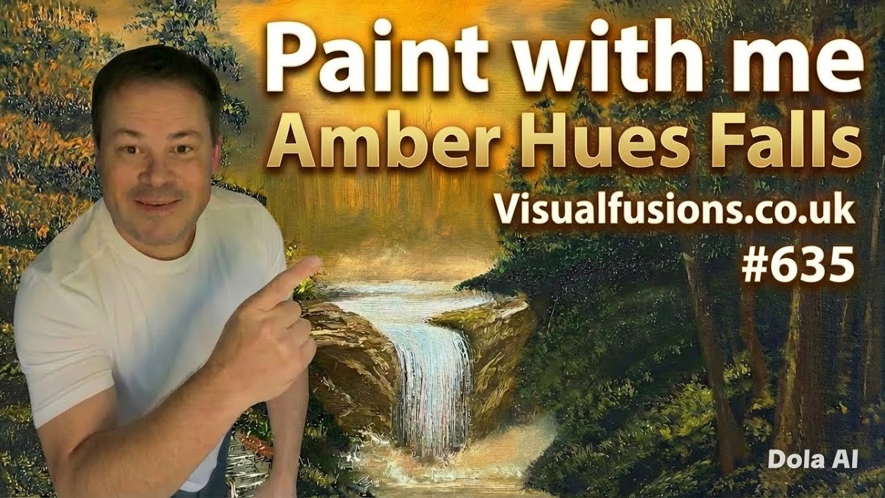 How to paint - Oil Painting 635 🎨 Step by step Tutorial | Beginners guide Bob Ross Style