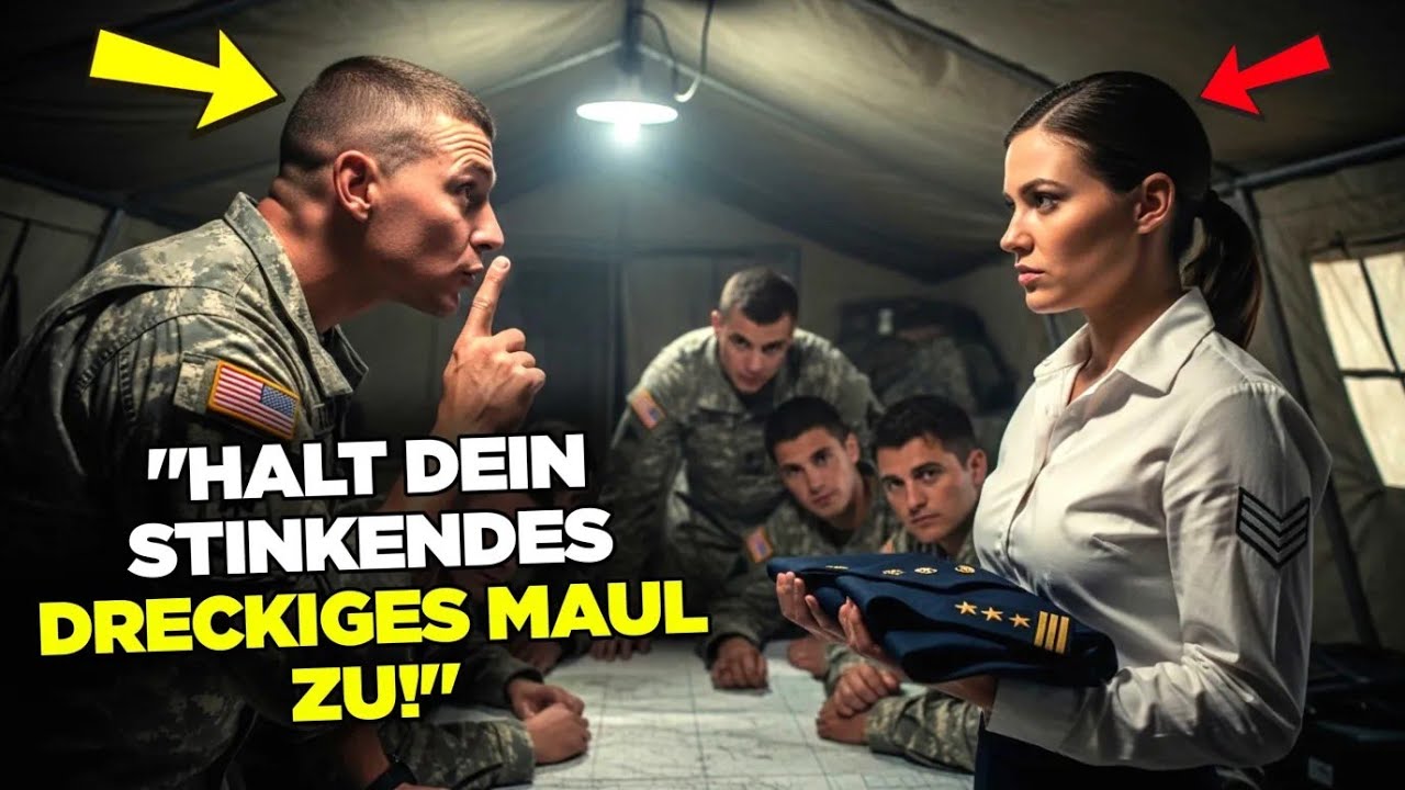 „Schweig!“, lachten sie dann kam sie in Generalsuniform zurück