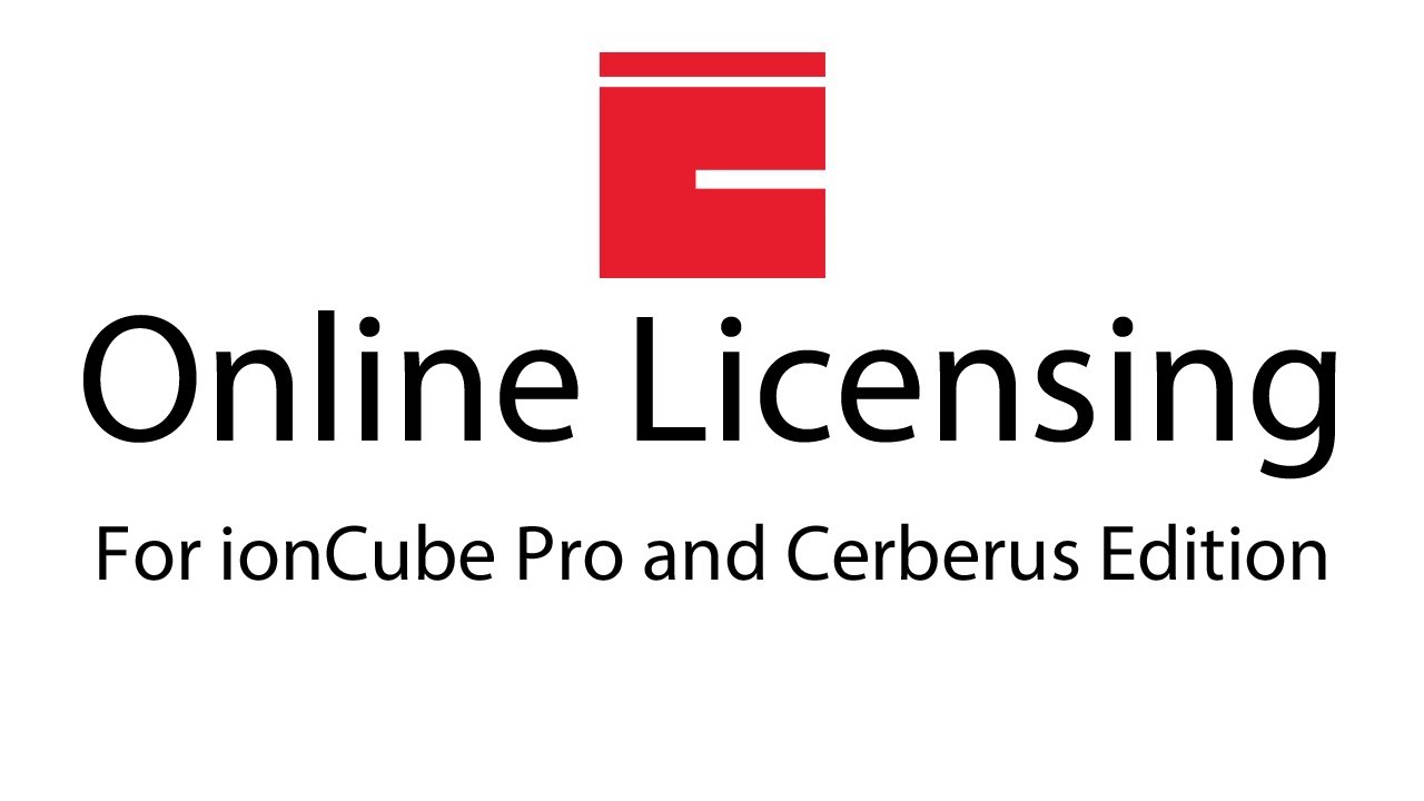 NEW for 2025: Introducing ionCube Encoder Online Licensing Portal