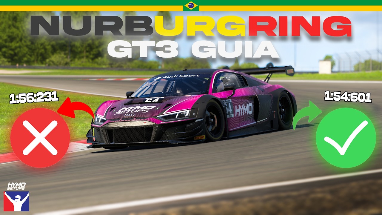 COMO FAZER NURBURGRING GP NO IRACING | GT3 Track Guide e dicas