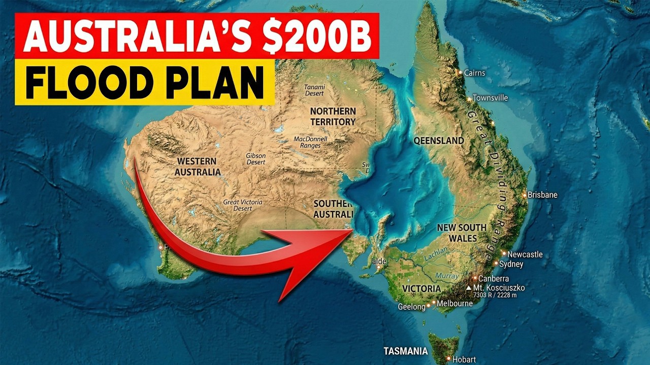 The Controversial $200B Plan To Flood Australia's Driest Region