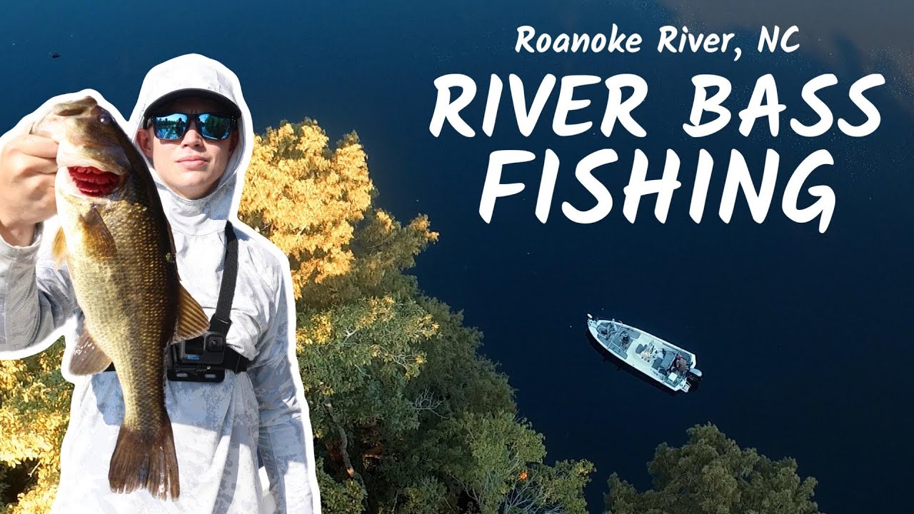 Summertime Bass Fishing the Roanoke River, NC! The Most Beautiful Spot!