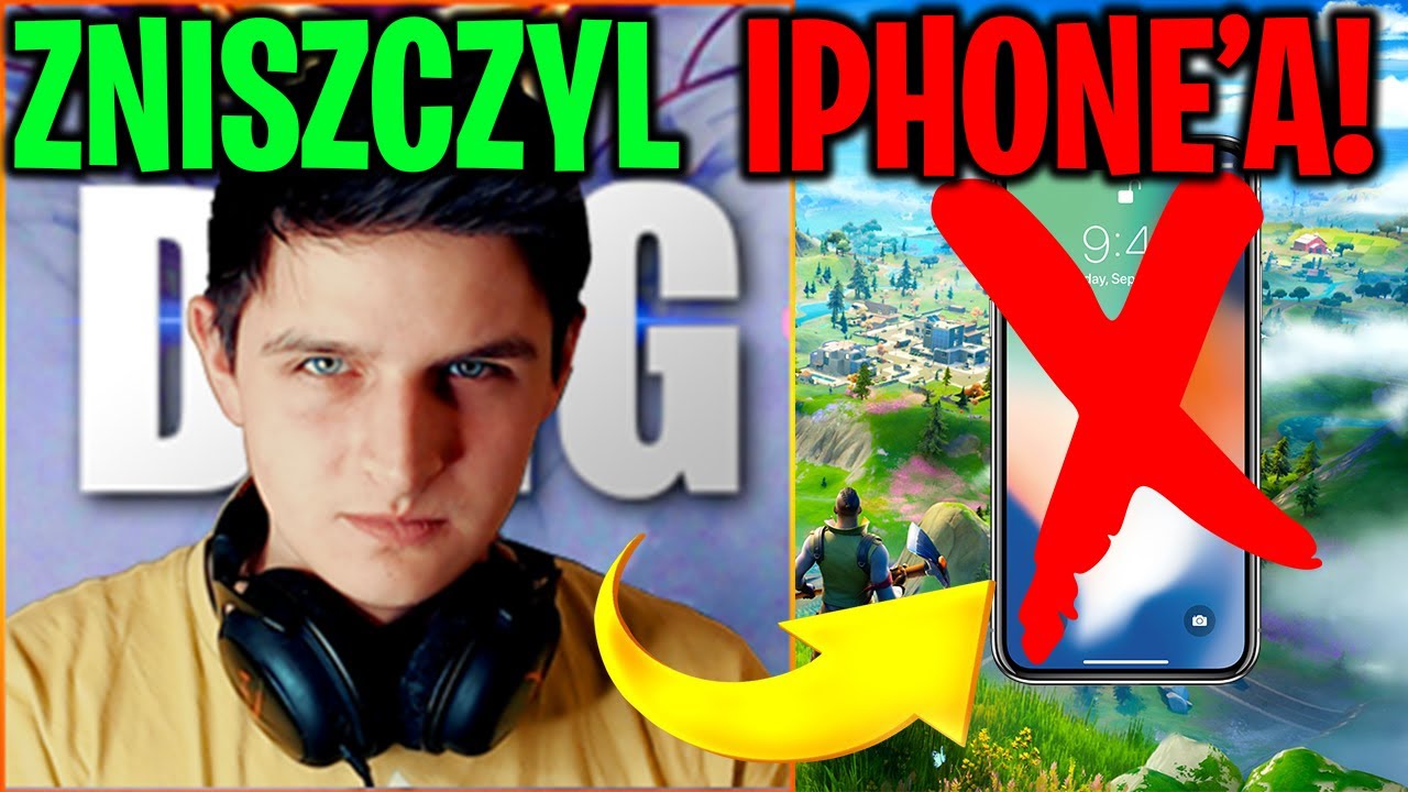 DMG ZNISZCZYL IPHONE'A! | EWRON I FB GAMING (EWRON,LILQKI,ZONY,DMG)